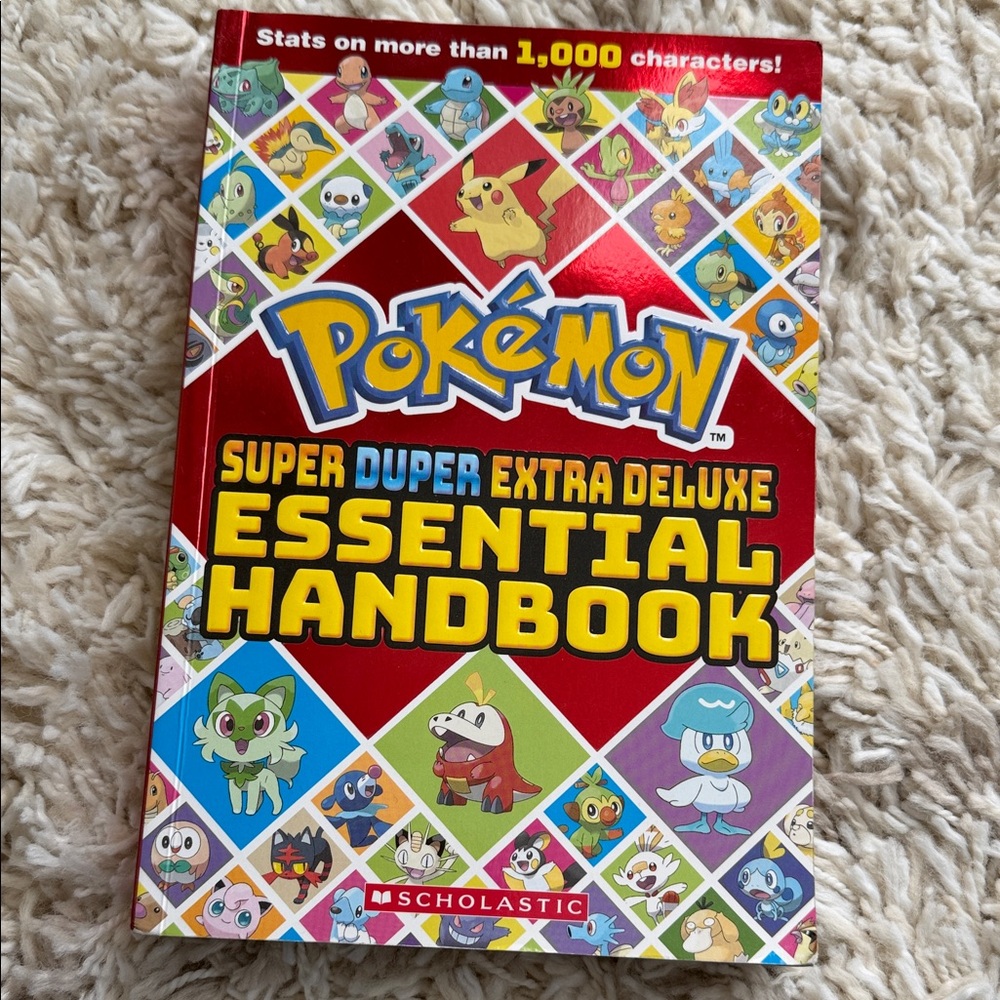 Pokemon Super Duper Extra Deluxe Essential Handbook